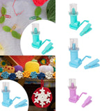 Maxbell Hand Spool Knitter Cord Knitter Weaver for Project Crafts Sweaters Bracelets Green