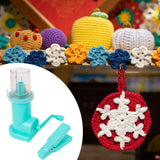 Maxbell Hand Spool Knitter Cord Knitter Weaver for Project Crafts Sweaters Bracelets Green