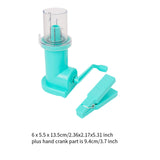 Maxbell Hand Spool Knitter Cord Knitter Weaver for Project Crafts Sweaters Bracelets Green