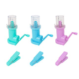 Maxbell Hand Spool Knitter Cord Knitter Weaver for Project Crafts Sweaters Bracelets Blue