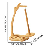 Maxbell Bamboo Yarn Holder Stable Yarn Balls Stand for Beginners DIY Crafts Knitting