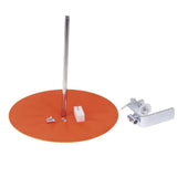 Maxbell Tape Rack Stand Arts Crafts Tape Holder Reel for Industrial Sewing Machine Iron Mounting Clamp