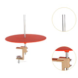 Maxbell Tape Rack Stand Arts Crafts Tape Holder Reel for Industrial Sewing Machine Zinc Mounting Clamp