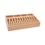 Maxbell Leather Craft Tool Rack Wooden DIY Leathercraft Stand Holder for