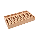 Maxbell Leather Craft Tool Rack Wooden DIY Leathercraft Stand Holder for