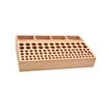 Maxbell Leather Craft Tool Rack Wooden DIY Leathercraft Stand Holder for