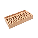 Maxbell Leather Craft Tool Rack Wooden DIY Leathercraft Stand Holder for