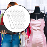 Maxbell 24 Pieces Pattern Hooks Paper Storage Hooks for Garment Factory Home Tailors