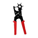 Maxbell Leather Hole Puncher Tool Revolving Punch Plier for Shoes Watch Bands Fabrics