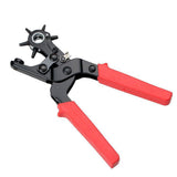 Maxbell Leather Hole Puncher Tool Revolving Punch Plier for Shoes Watch Bands Fabrics
