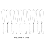 Maxbell Sewing Pattern Hooks Storage Practical Versatile Heavy Duty Template Hanging 26 cm