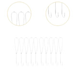 Maxbell Sewing Pattern Hooks Storage Practical Versatile Heavy Duty Template Hanging 26 cm