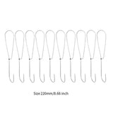 Maxbell Sewing Pattern Hooks Storage Practical Versatile Heavy Duty Template Hanging 22 cm