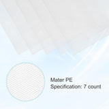 Maxbell 5 Pieces Plastic Mesh Canvas Sheets for Knit Crochet Projects DIY Handicraft