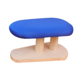 Maxbell Mini Ironing Board Compact with Wood Base for Craft Rooms Household Handling Blue 29cmx18cmx15cm