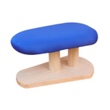 Maxbell Mini Ironing Board Compact with Wood Base for Craft Rooms Household Handling Blue 29cmx18cmx15cm