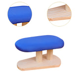 Maxbell Mini Ironing Board Compact with Wood Base for Craft Rooms Household Handling Blue 29cmx18cmx15cm