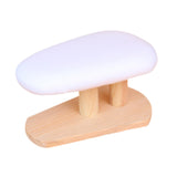 Maxbell Mini Ironing Board Compact with Wood Base for Craft Rooms Household Handling White 29cmx18cmx15cm