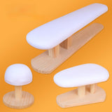 Maxbell Mini Ironing Board Compact with Wood Base for Craft Rooms Household Handling White 29cmx18cmx15cm