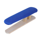 Maxbell Mini Ironing Board Compact with Wood Base for Craft Rooms Household Handling Blue 57cmx13cmx16cm