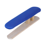 Maxbell Mini Ironing Board Compact with Wood Base for Craft Rooms Household Handling Blue 57cmx13cmx16cm