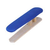 Maxbell Mini Ironing Board Compact with Wood Base for Craft Rooms Household Handling Blue 57cmx13cmx16cm