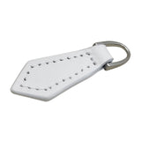 Maxbell PU Leather Zipper Pull Decorative Zipper Pull Tab for Zipper Repair Zip Pull White