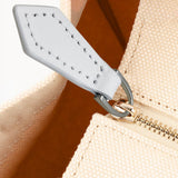 Maxbell PU Leather Zipper Pull Decorative Zipper Pull Tab for Zipper Repair Zip Pull White