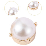 Maxbell 6Pcs Button Covers Trendy Cufflinks for Formal Ceremony Valentines Day Gifts Gold