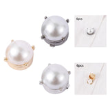 Maxbell 6Pcs Button Covers Trendy Cufflinks for Formal Ceremony Valentines Day Gifts Silver