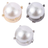 Maxbell 6Pcs Button Covers Trendy Cufflinks for Formal Ceremony Valentines Day Gifts Silver