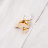 Maxbell 6x Butterfly Button Covers Clothing Accessories for Graduation Gifts Wedding Black