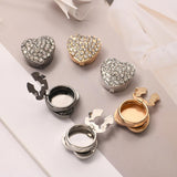 Maxbell 6x Women Cufflinks 18mm Women's Jewelry for Birthday Anniversary Formal Wear Silver