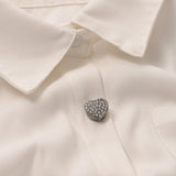 Maxbell 6x Women Cufflinks 18mm Women's Jewelry for Birthday Anniversary Formal Wear Black