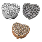 Maxbell 6x Women Cufflinks 18mm Women's Jewelry for Birthday Anniversary Formal Wear Gold