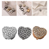 Maxbell 6x Women Cufflinks 18mm Women's Jewelry for Birthday Anniversary Formal Wear Gold