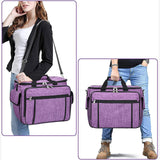 Maxbell Sewing Machine Carrying Case Oxford Cloth Sewing Tote for Camping Travel Gym