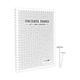 Maxbell Macrame Board Gridded Mat for Hand Knitting Work Project Stringing Projects