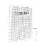 Maxbell Macrame Board Gridded Mat for Hand Knitting Work Project Stringing Projects