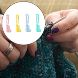 Maxbell 4 Pieces Yarn Guides Beginners Portable DIY Crafting Projects Finger Holders