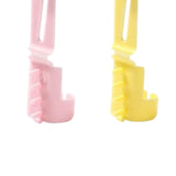 Maxbell 4 Pieces Yarn Guides Beginners Portable DIY Crafting Projects Finger Holders