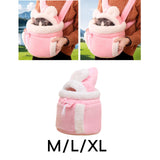 Maxbell Pet Carrier Backpack Warm Portable Front Carrier for Walking Outdoor Camping M