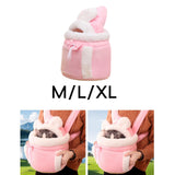 Maxbell Pet Carrier Backpack Warm Portable Front Carrier for Walking Outdoor Camping M