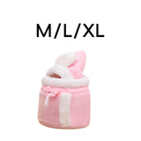 Maxbell Pet Carrier Backpack Warm Portable Front Carrier for Walking Outdoor Camping M