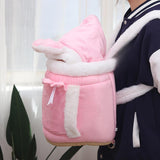 Maxbell Pet Carrier Backpack Warm Portable Front Carrier for Walking Outdoor Camping L