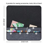 Maxbell Sewing Machine Pad Sturdy for Sewing Accessories Multifunctional Storage Bag