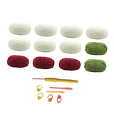 Maxbell Rose Bouquet Blanket Crochet Kit Men Women Beginners Gift DIY Flower Blanket