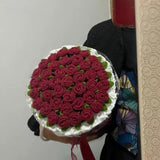 Maxbell Rose Bouquet Blanket Crochet Kit Men Women Beginners Gift DIY Flower Blanket