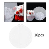 10x Mesh Canvas Sheets Lightweight Crochet Projects Needlepoint Blank Canvas S