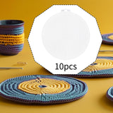 10x Mesh Canvas Sheets Lightweight Crochet Projects Needlepoint Blank Canvas S